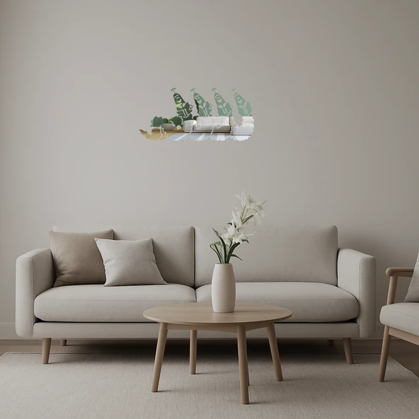 Okuyan Yılan Eğlenceli Aynalı Tablolar ürün görseli