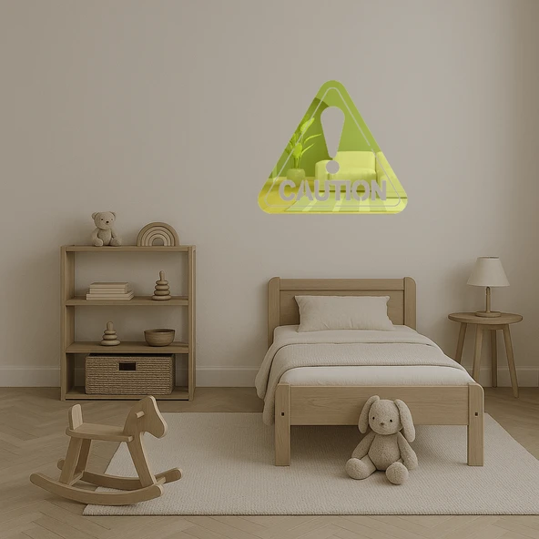 Caution Üçgen Uyarı Tabelası - Resim 4