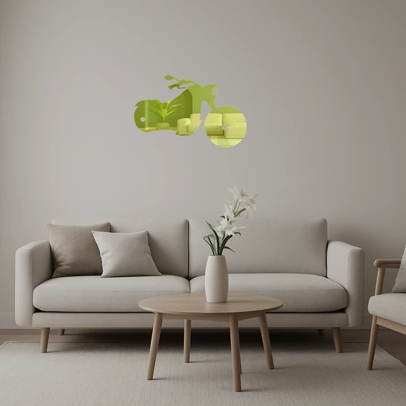 Klasik Motorcu  Duvar Dekorasyonu ürün görseli