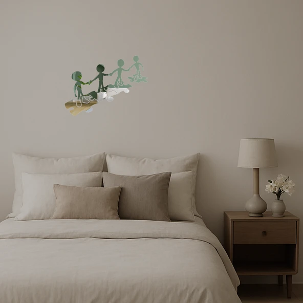 Başarı Faktörü İlişki Temalı  Duvar Aynalı Tablosu ürün görseli