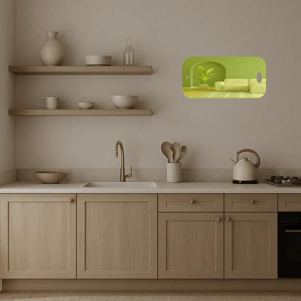 Modern Desenli Dekoratif Sunum Panosu - Resim 3