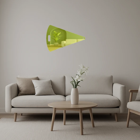 Geometrik Sanatlar  Dekoratif Altın Aynalı Tablo ürün görseli