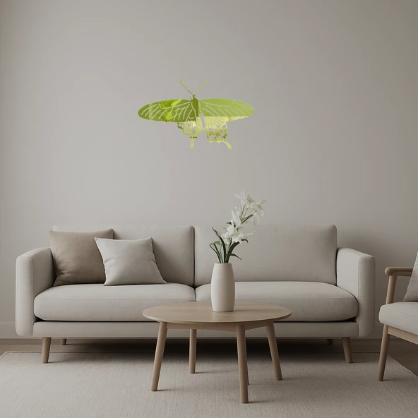 Minimalist Kelebek Duvar Sanatı ürün görseli