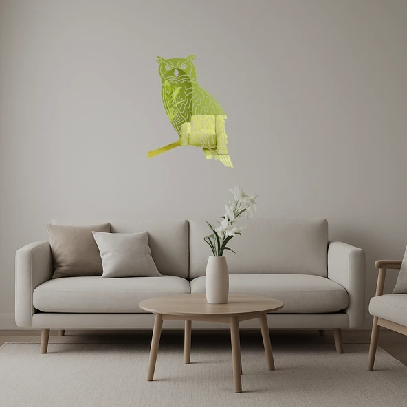 Bilge Baykuş  Altın Aynalı Tablo ürün görseli