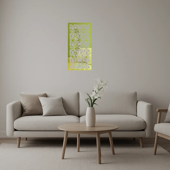 Klasik Motifli  Dekoratif Altın Aynalı Tablo ürün görseli