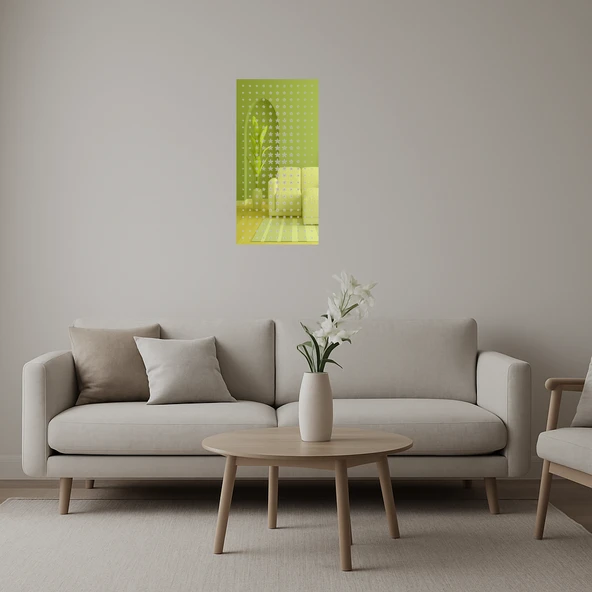 Geometrik Desenli Dekoratif Altın Aynalı Tablo ürün görseli