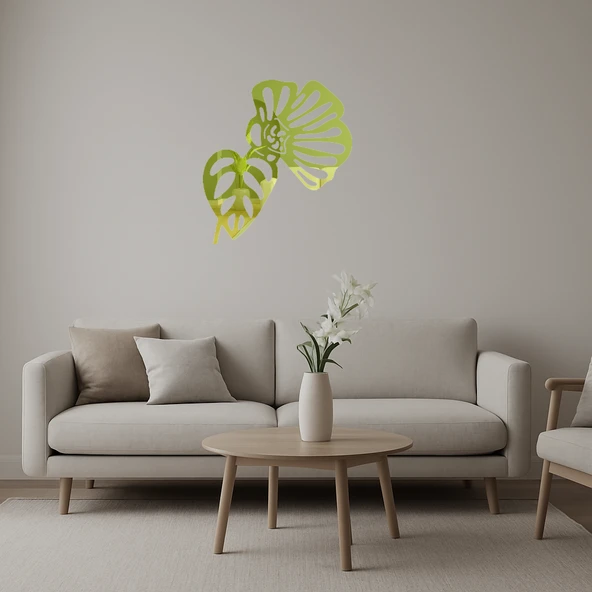 Elegant Çiçek Baskılı Duvar Panosu ürün görseli