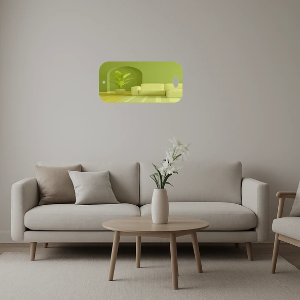 Modern Desenli Dekoratif Sunum Panosu ürün görseli