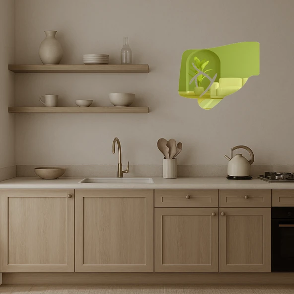 Sol Yönlü Yumruk  Duvar Sanatı - Resim 3