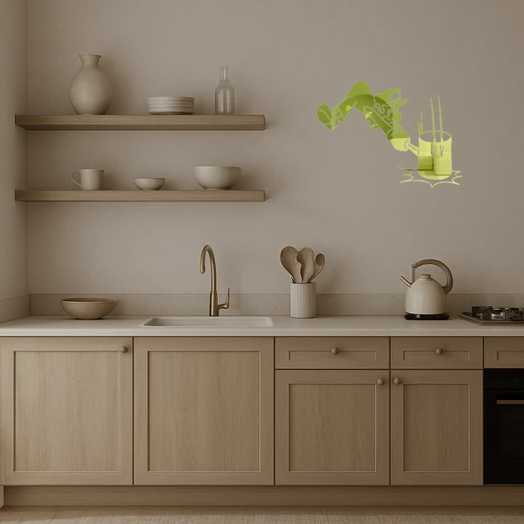 Çekiçli Mario Altın Aynalı Tablosu - Resim 3