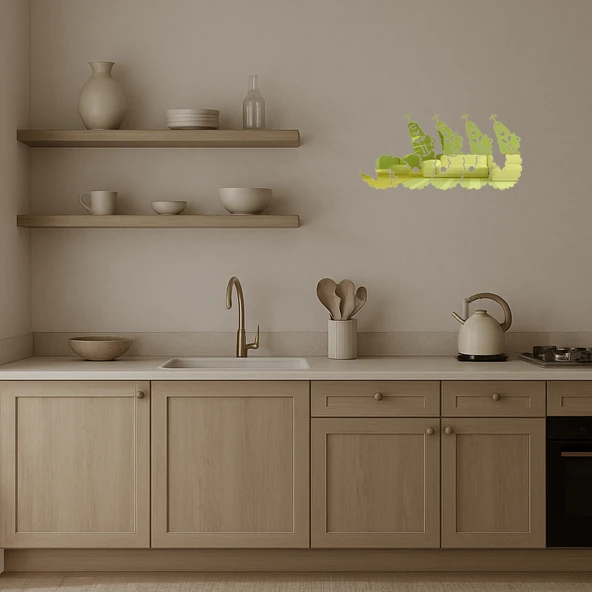 Okuyan Yılan Eğlenceli Altın Aynalı Tablolar - Resim 4