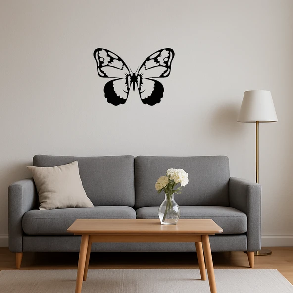 Kelebek Desenli Dekoratif Panel - Resim 4