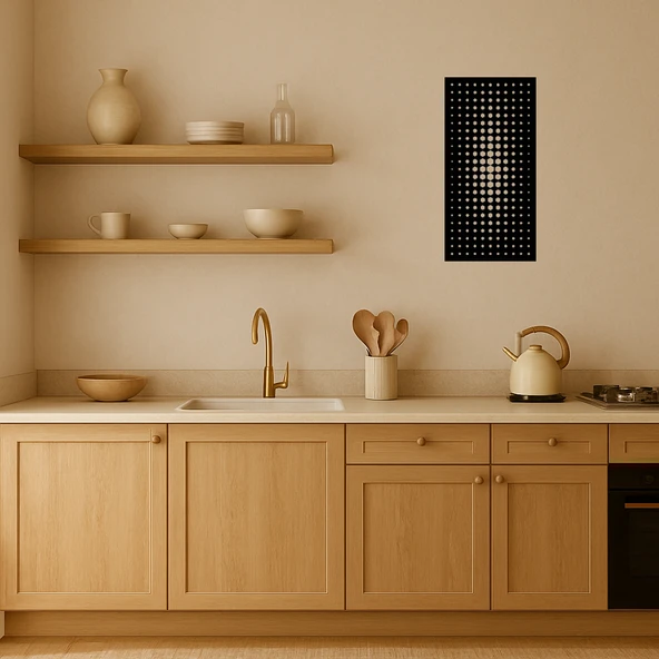 Abstrakt Sanat Temalı MDF Tablo - Resim 2