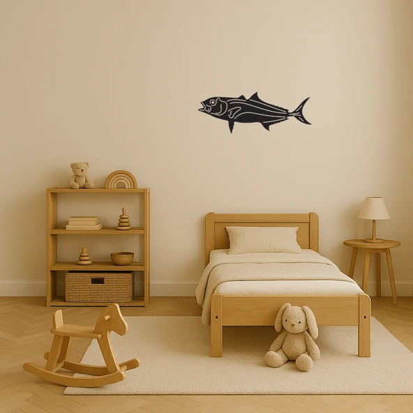 Denizaltı Dünyası Temalı MDF Dekoratif Tablo - Resim 3