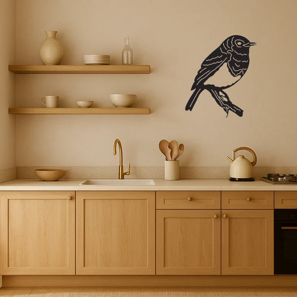 Egzotik Kuşlar Dekoratif Tablo - Tropikal Esinti - Resim 2