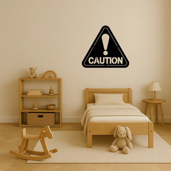 Caution Üçgen Uyarı Tabelası - Resim 3