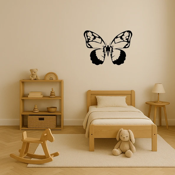 Kelebek Desenli Dekoratif Panel - Resim 3