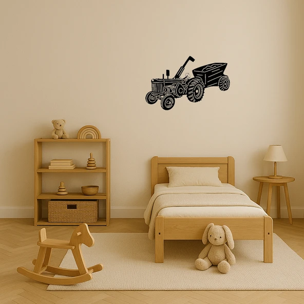 Tarım Makinesi Dekoratif Tablo - Resim 3