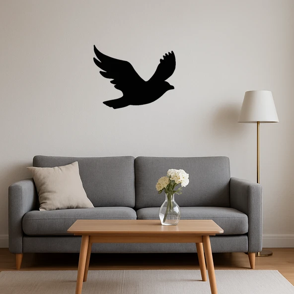 Uçan Kuş MDF Dekor Tablosu - Resim 4