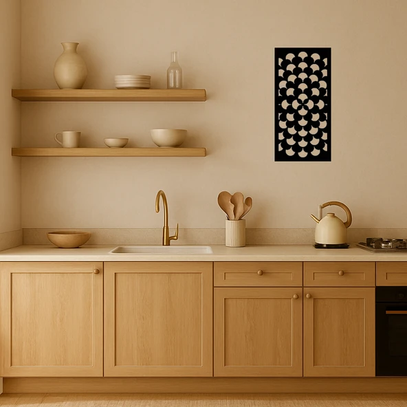 Çiçek Motifli MDF Dekoratif Panel - Resim 2