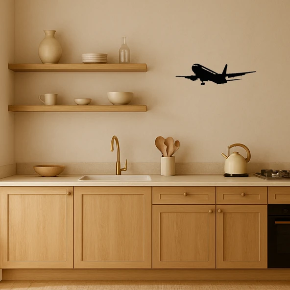 Minimalist Uçak Tablosu - Resim 2