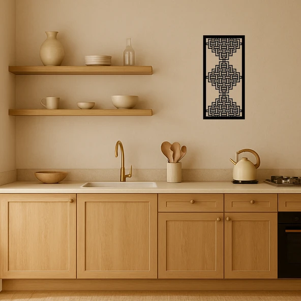 Minimalist Çizgili Dekoratif Tablo - Resim 2