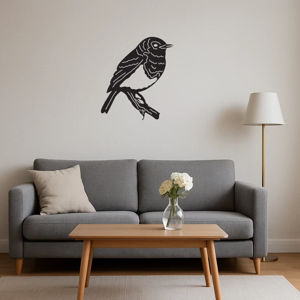 Egzotik Kuşlar Dekoratif Tablo - Tropikal Esinti - Resim 4