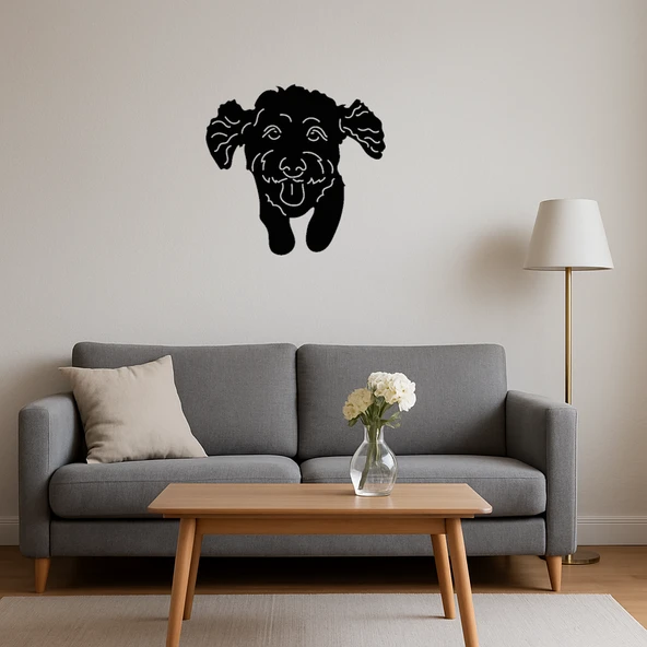 Zarif Köpek Yüzü Dekorasyon - Resim 4