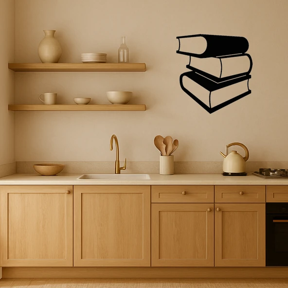 Özgür Kitaplar MDF Dekoratif Tablo - Resim 2