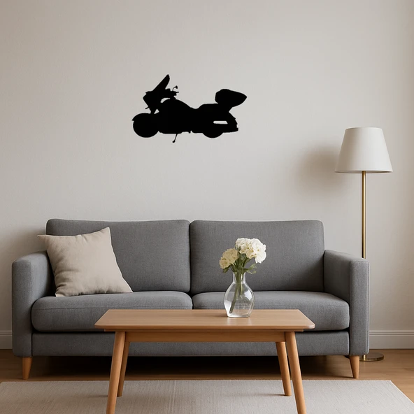 Modern Motor Tasarımlı MDF Duvar Dekoru - Resim 4