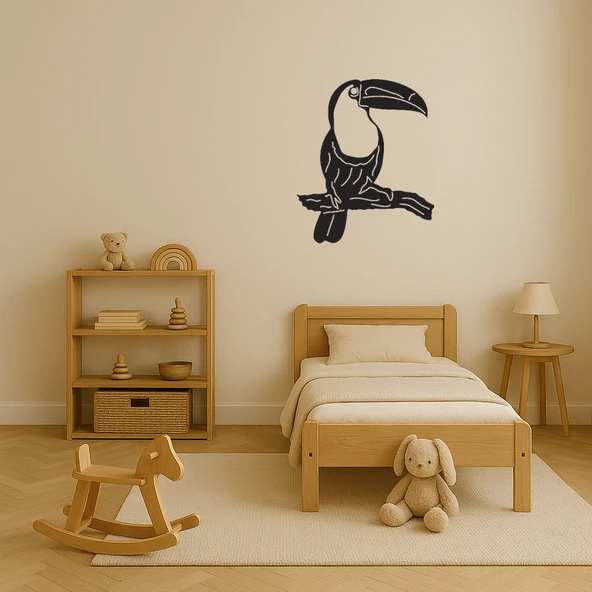 Kuş Silüetleri Dekoratif Tablo - Minimalist Şıklık - Resim 2