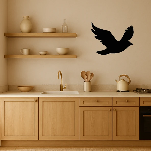 Uçan Kuş MDF Dekor Tablosu - Resim 2