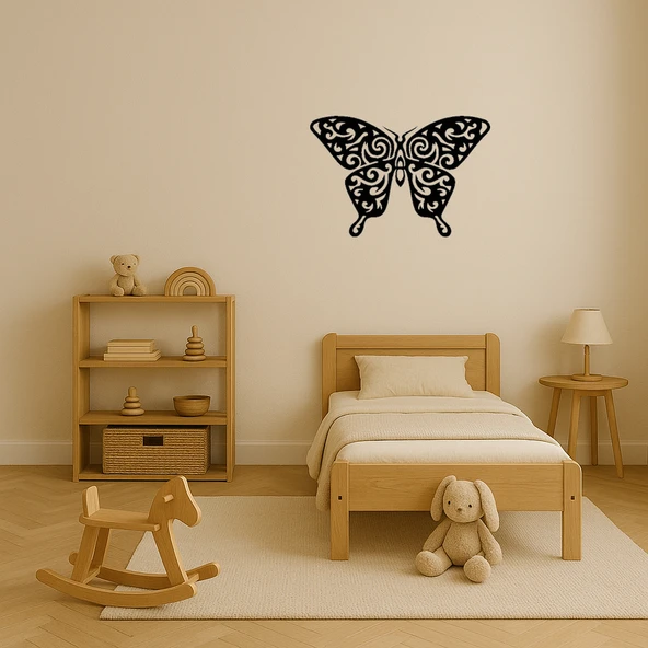 Butterfly 15 Dekoratif Tablo - Resim 3