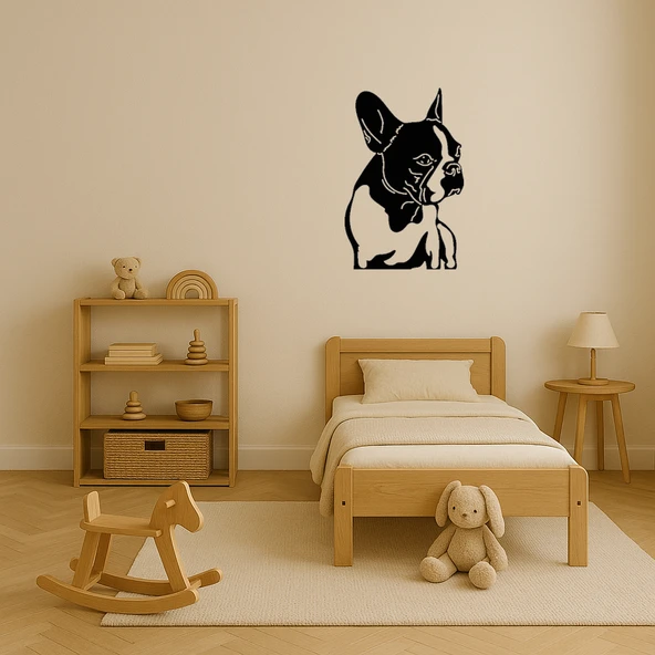 Modern Köpek Yüzü Duvar Tablosu - Resim 2