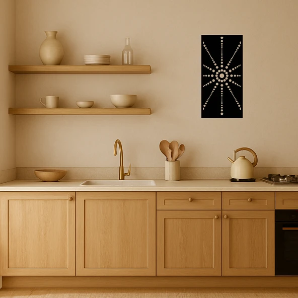 Karma Desenli Dekoratif Panel - Resim 2