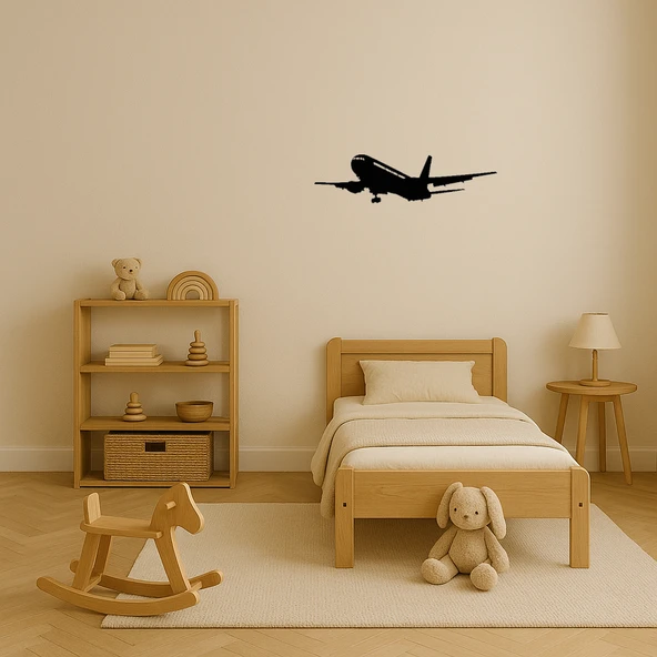 Minimalist Uçak Tablosu - Resim 3