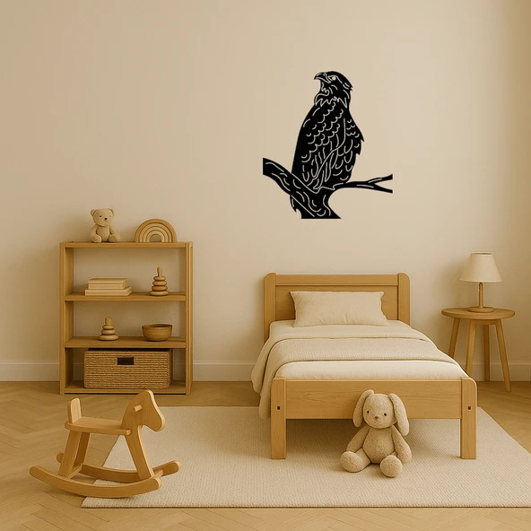 Amerikan Kartalı MDF Dekoratif Tablo - Resim 2