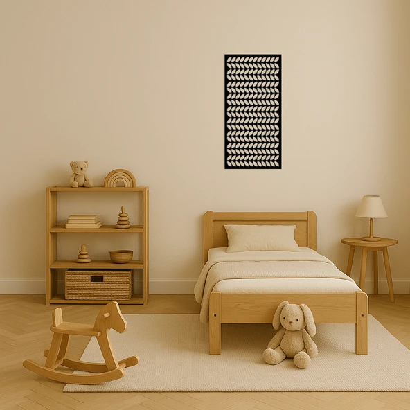 Şık Çiçekli Dekoratif Panel - Resim 4