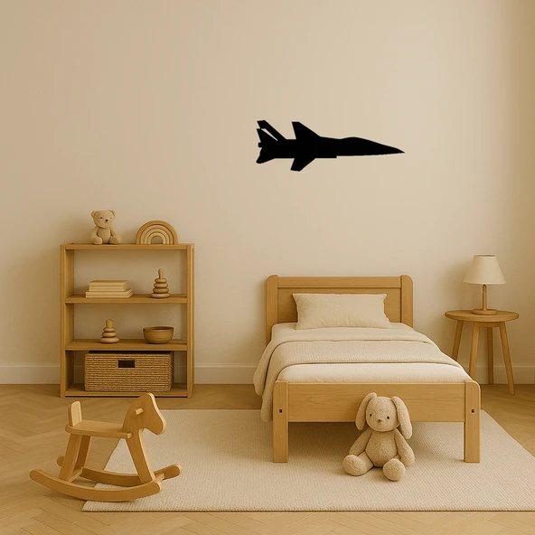 Uçak Temalı Dekoratif Tablo - Model 25 - Resim 4