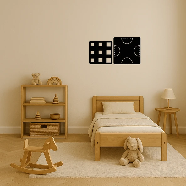 Pastoral Manzara MDF Dekoratif Tablo - Resim 3