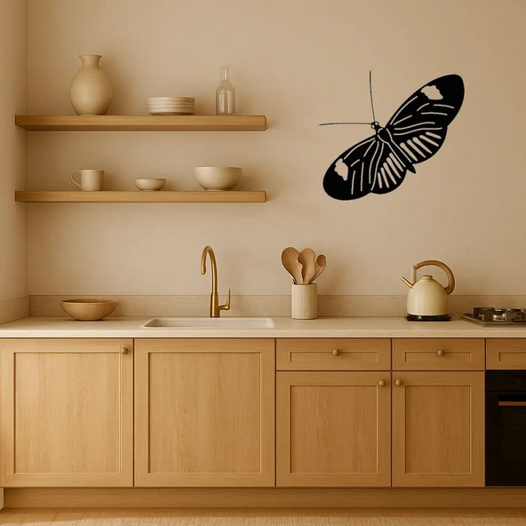 Renkli Kelebek Dekoratif Tablo ürün görseli