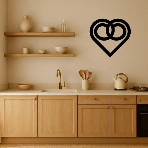 Aşk ve Doğa Temalı MDF Duvar Tablosu - Resim 2