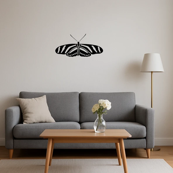 Zarif Kelebek Duvar Dekoru - Model 26 - Resim 2