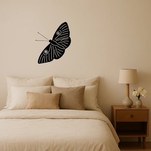 Vintage Kelebek Duvar Dekoru ürün görseli