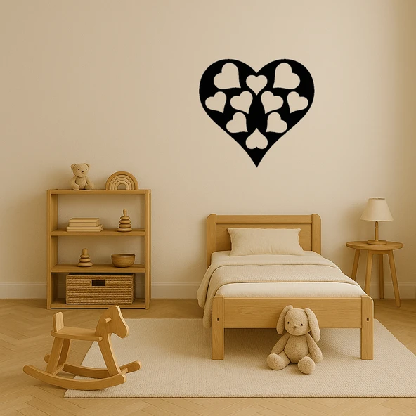 MDF Sevgi Temalı Dekoratif Tablo - Resim 3