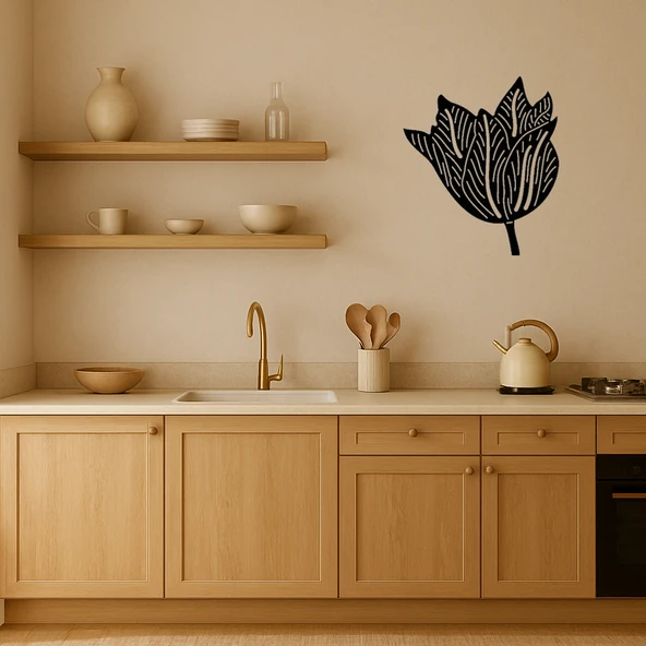 Renkli Çiçekler Dekoratif Tablo - Resim 2