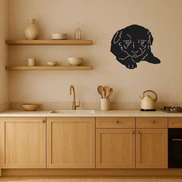 Zarif Köpek Yüzü Dekorasyonu - Resim 2