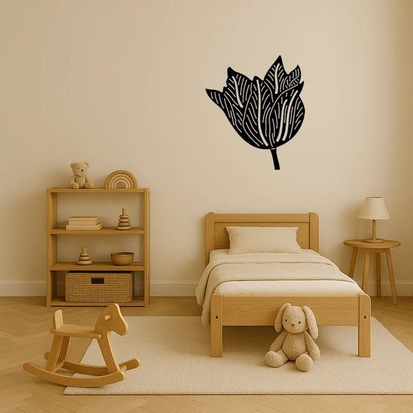 Renkli Çiçekler Dekoratif Tablo - Resim 3