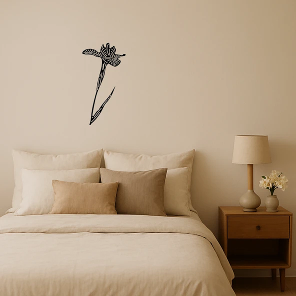 Abstrakt Çiçek Desenli Dekoratif Tablo ürün görseli