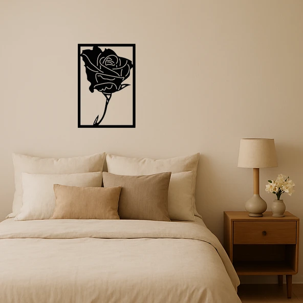 Modern Çiçek Desenli Dekoratif Tablo ürün görseli